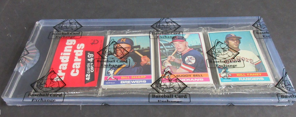 1976 Topps Baseball Unopened Rack Pack (BBCE)