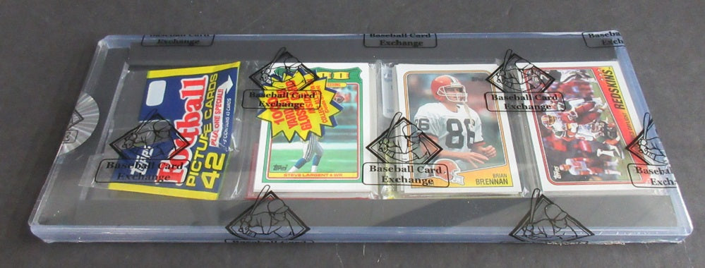 1988 Topps Football Unopened Rack Pack (Bo Jackson Back) (BBCE)