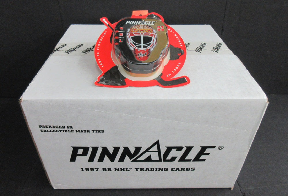 1997/98 Pinnacle Hockey Box (24 Mask Tins)