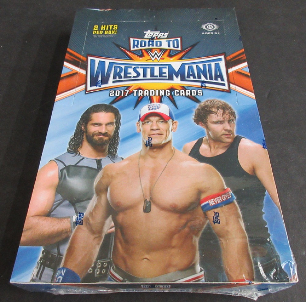 2017 Topps WWE Wrestling Road To WrestleMania Box (Hobby)