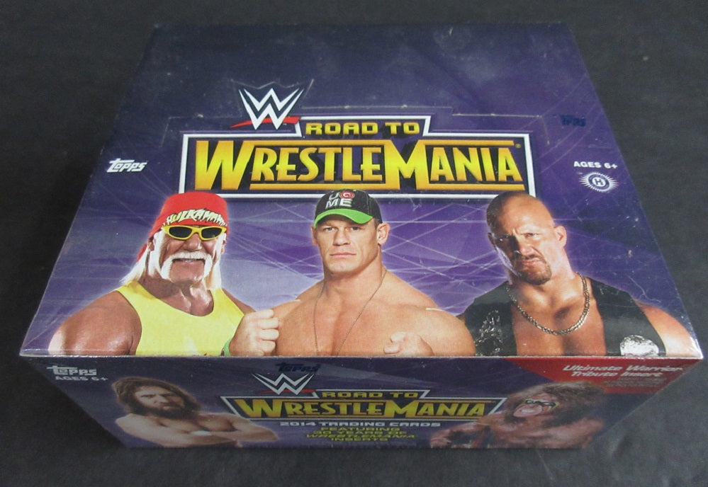 2014 Topps WWE Wrestling Road To WrestleMania Box (Hobby).