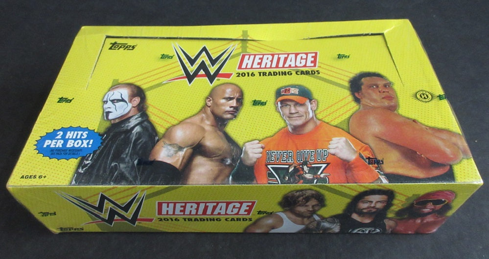 2016 Topps Heritage WWE Wrestling Box (Hobby)