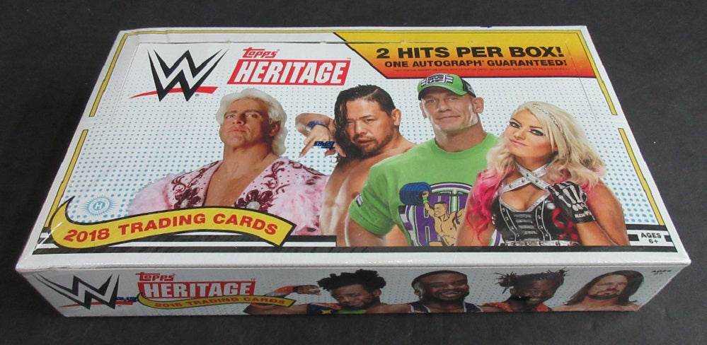 2018 Topps Heritage WWE Wrestling Box (Hobby)