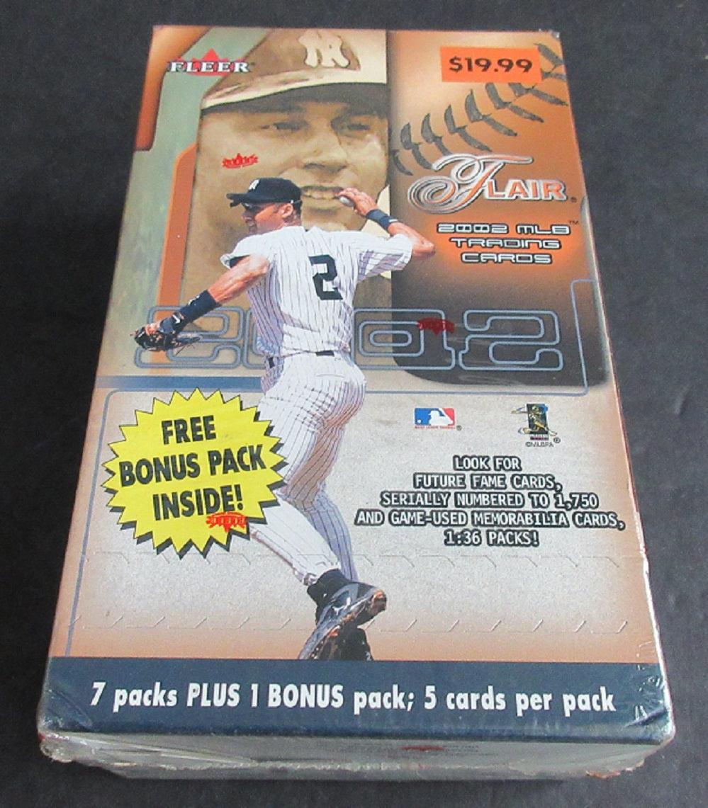 2002 Fleer Flair Baseball Blaster Box (8/5)