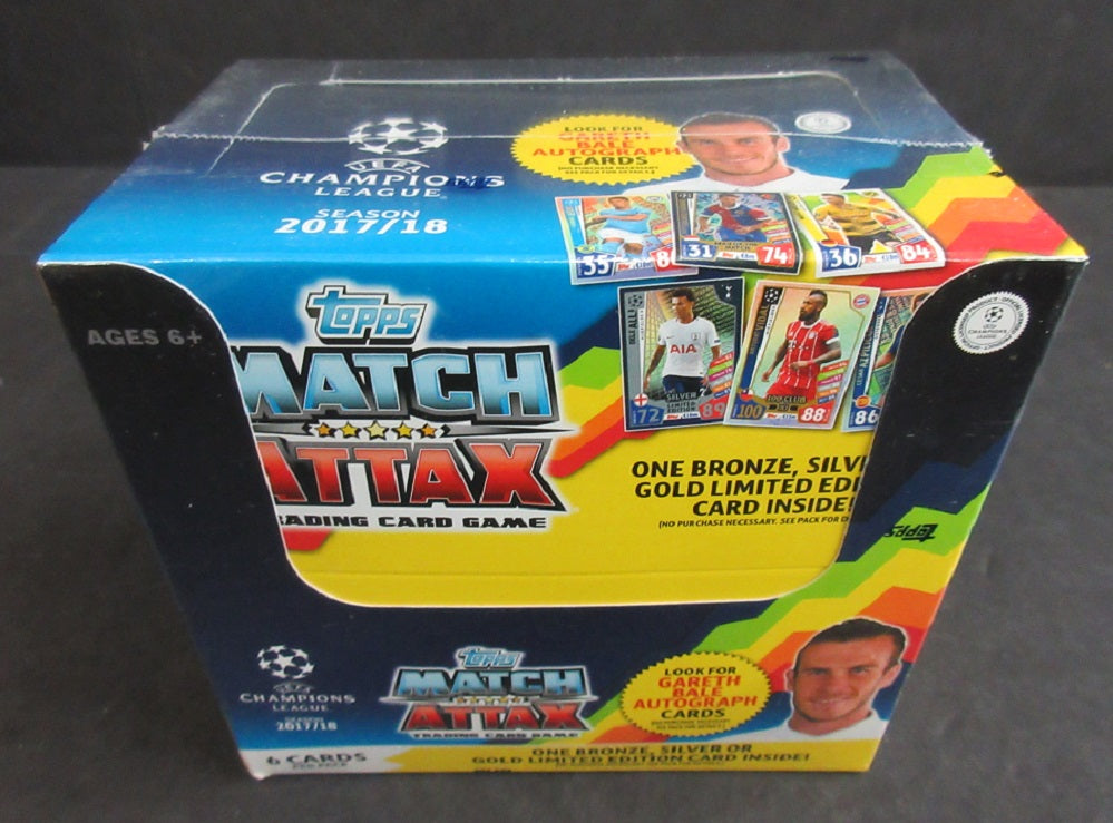 2017 2017/18 Topps Match Attax UEFA Soccer Box (50/6)