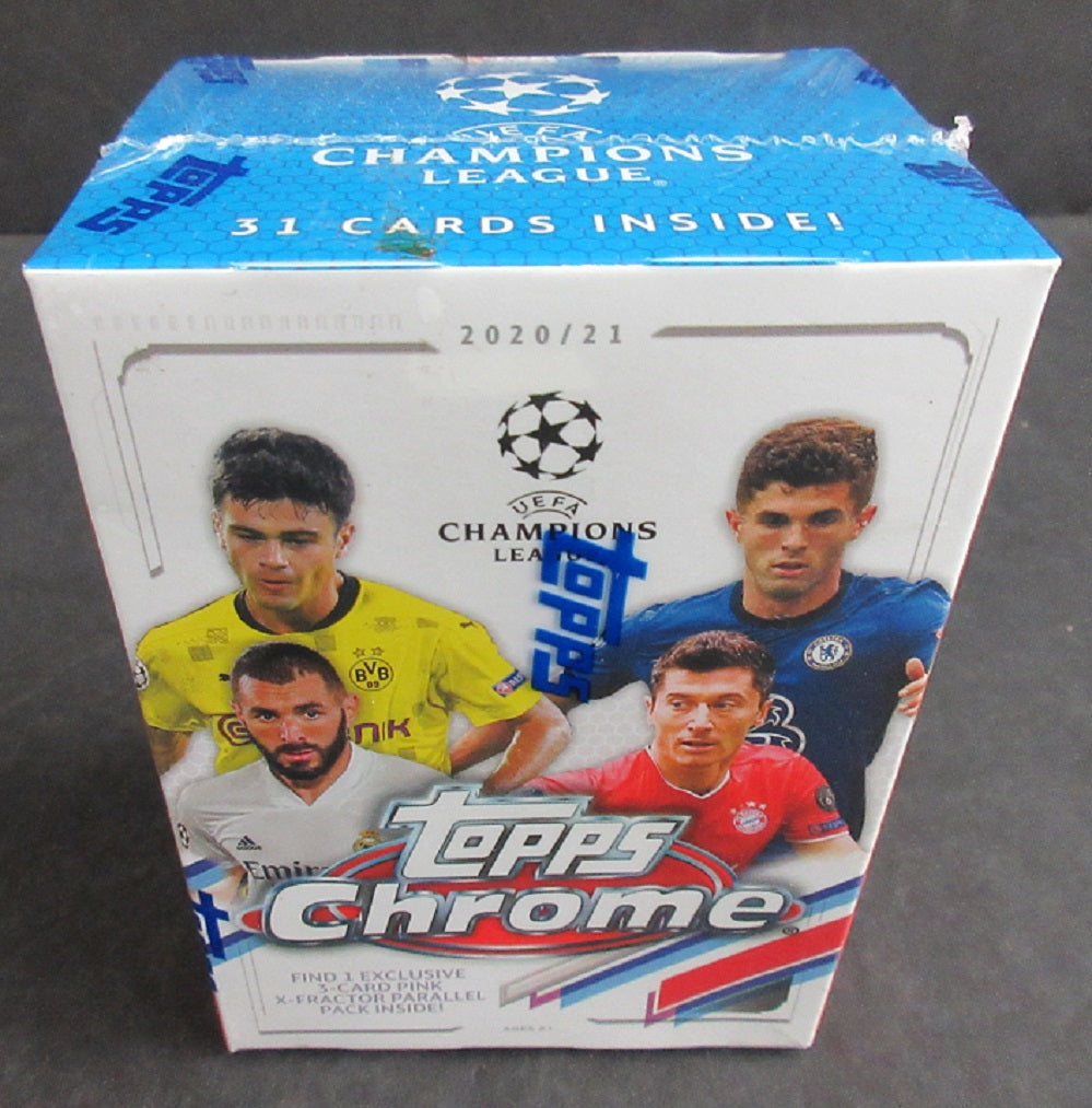 2020/21 Topps Chrome UEFA Soccer Blaster Box (7/3)