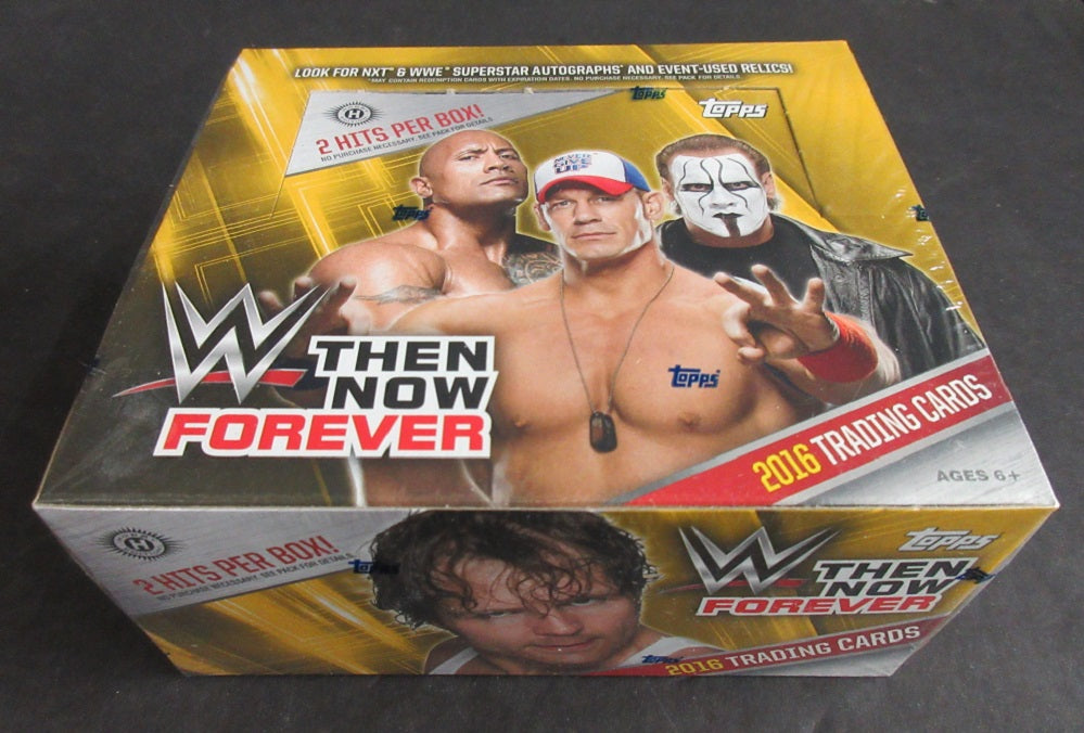 2016 Topps WWE Wrestling Then Now Forever Box (Hobby)