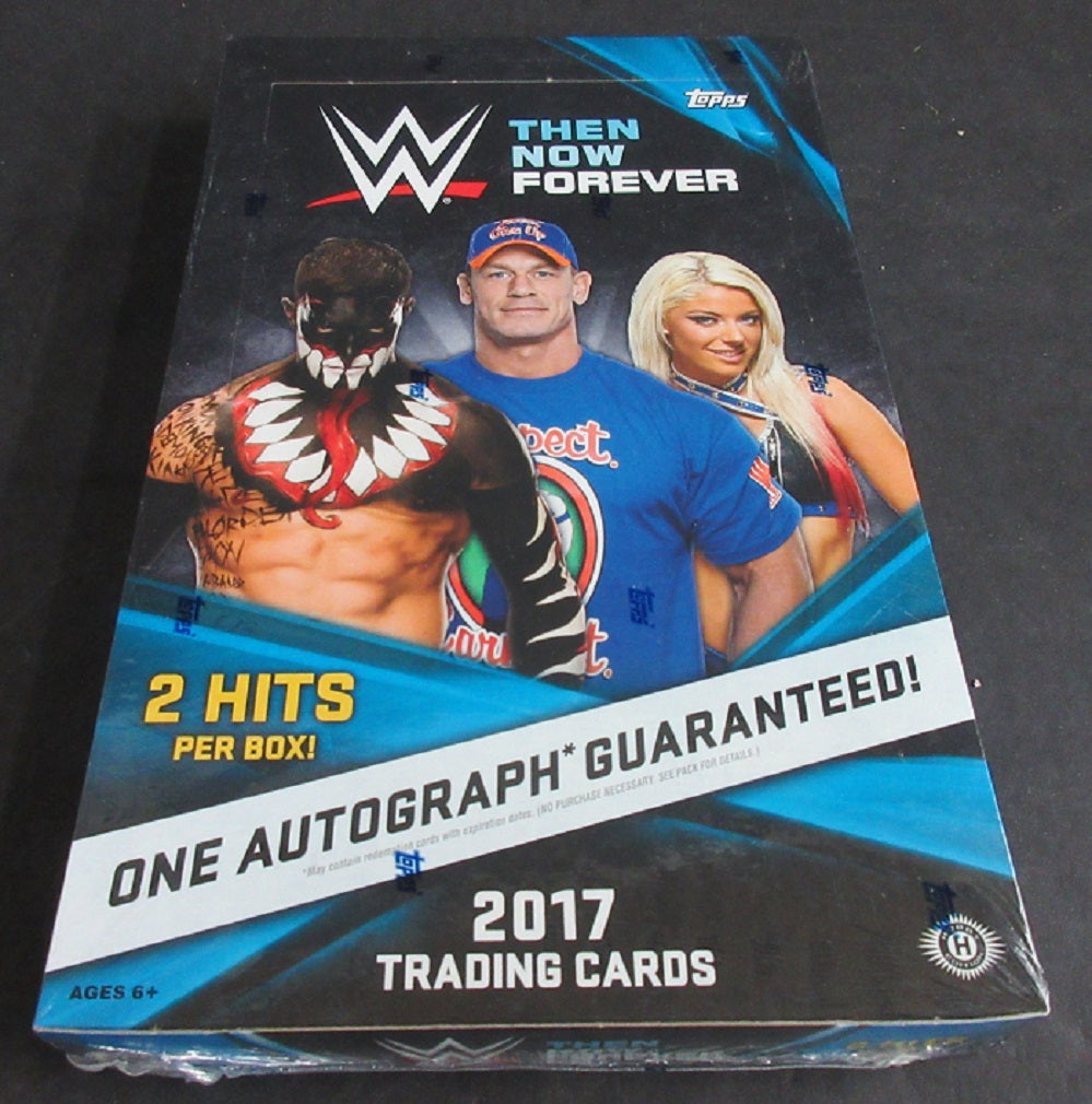 2017 Topps WWE Wrestling Then Now Forever Box (Hobby)