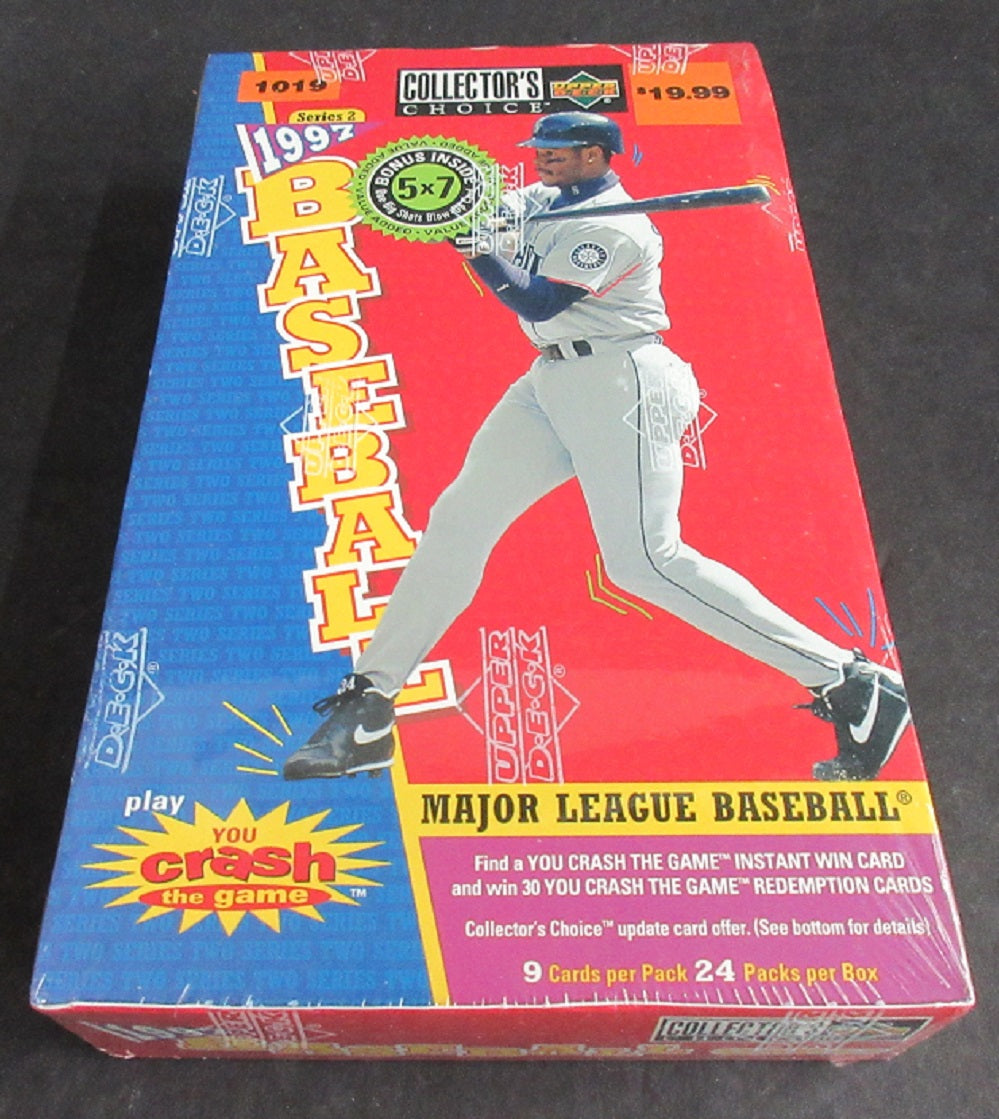 1997 Upper Deck Collector's Choice Baseball Series 2 Box (Blaster) (24/9)