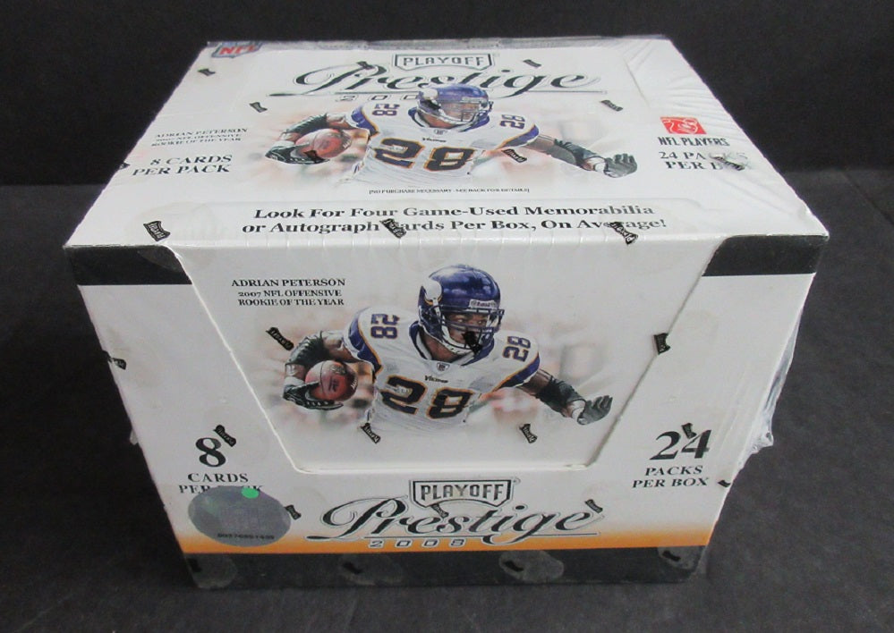 2008 Playoff Prestige Football Box (Hobby)