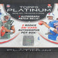 2013 Topps Platinum Football Box (Hobby)