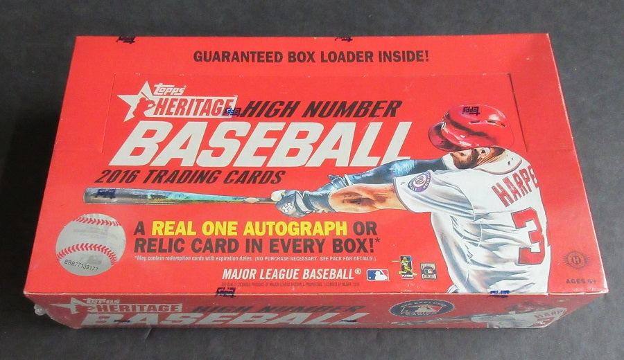 2016 Topps Heritage High Number Baseball Box (Hobby) (24/9)