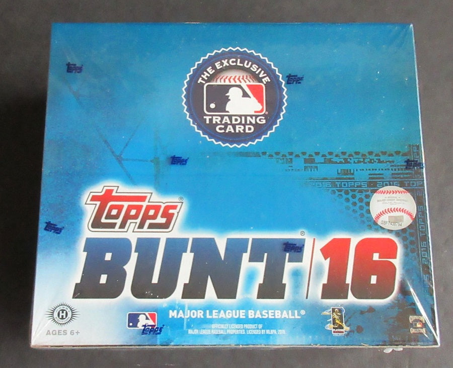 2016 Topps Bunt Baseball Box (Hobby) (36/7)