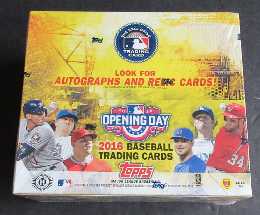 2016 Topps Opening Day Baseball Box (Hobby) (36/7)