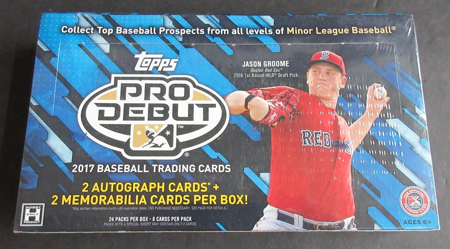 2017 Topps Pro Debut Baseball Box (Hobby) (24/8)