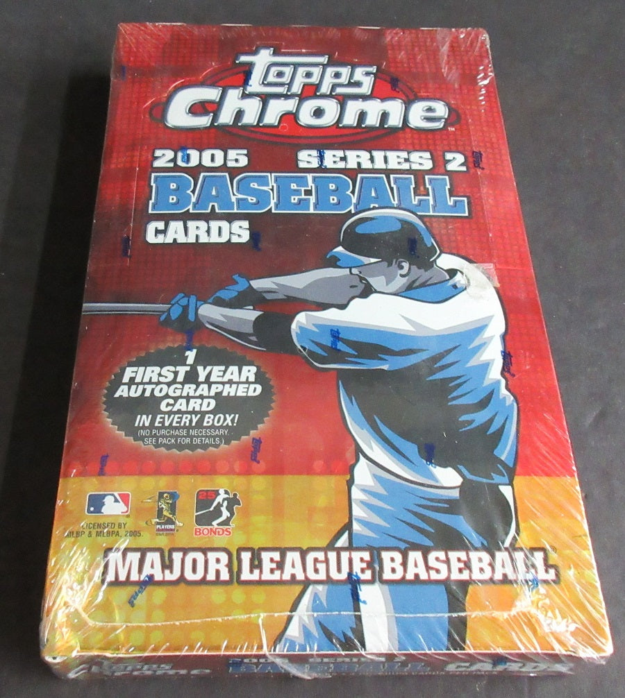 2005 Topps Chrome Baseball Series 2 Box (20/4)