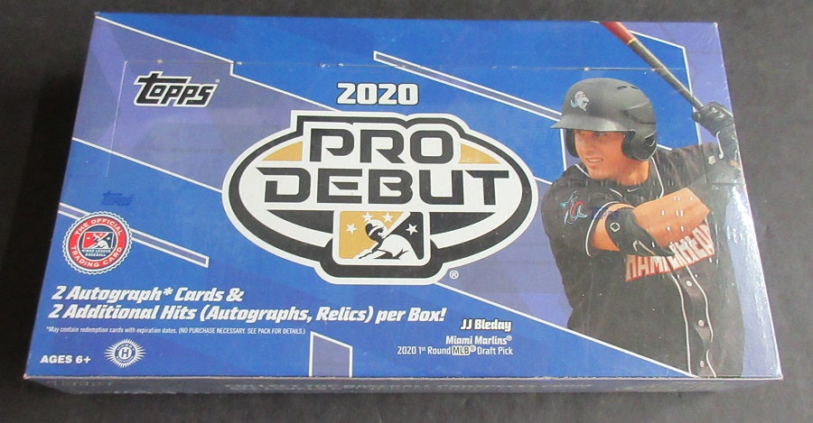 2020 Topps Pro Debut Baseball Box (Hobby) (24/8)