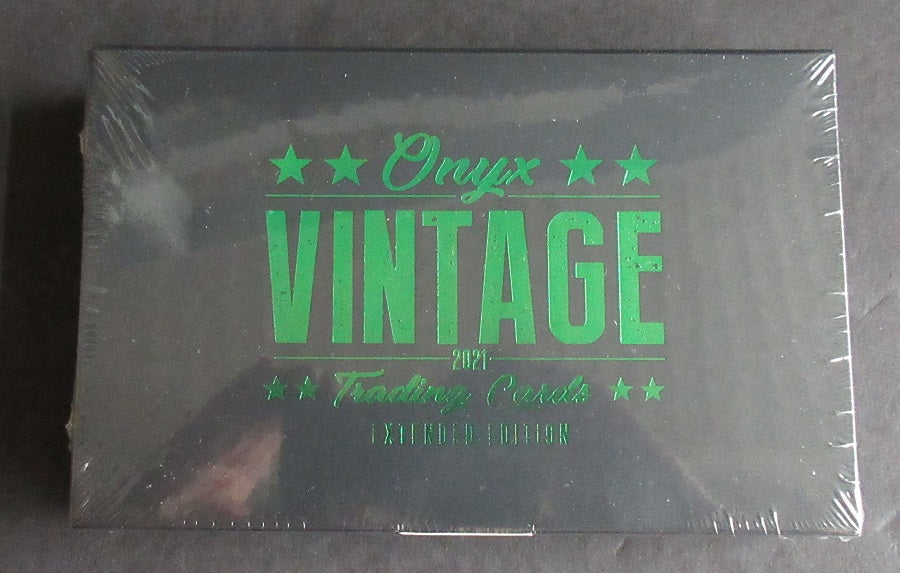 2021 Onyx Vintage Extended Edition Baseball Box (Hobby) (1/4)