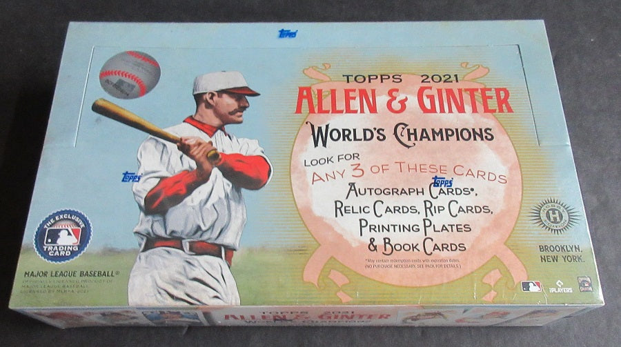 2021 Topps Allen & Ginter Baseball Box (Hobby) (24/8)