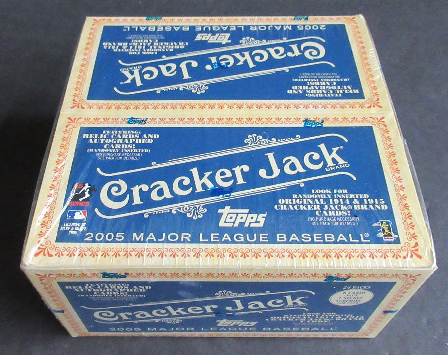 2005 Topps Cracker Jack Baseball Box (24/8)