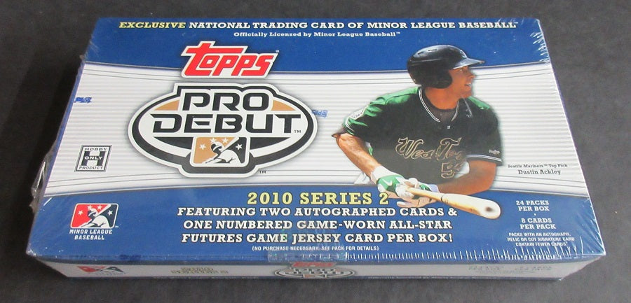 2010 Topps Pro Debut Baseball Series 2 Box (Hobby) (24/8)