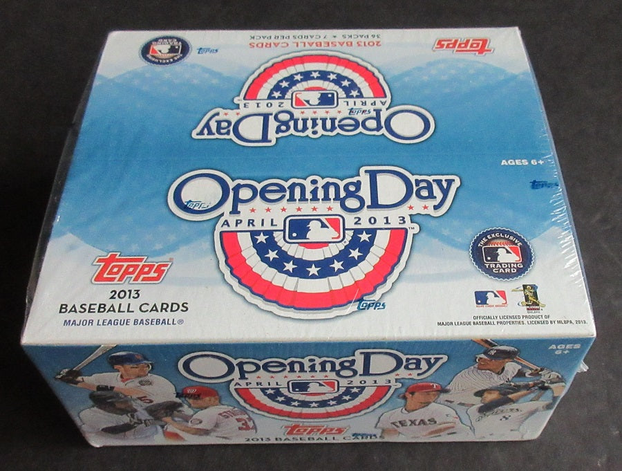 2013 Topps Opening Day Baseball Box (36/7)