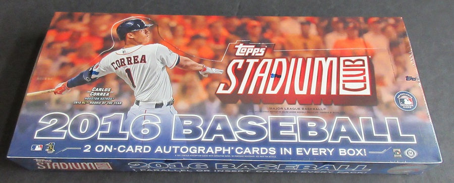 2016 Topps Stadium Club Baseball Box (Hobby) (16/8)