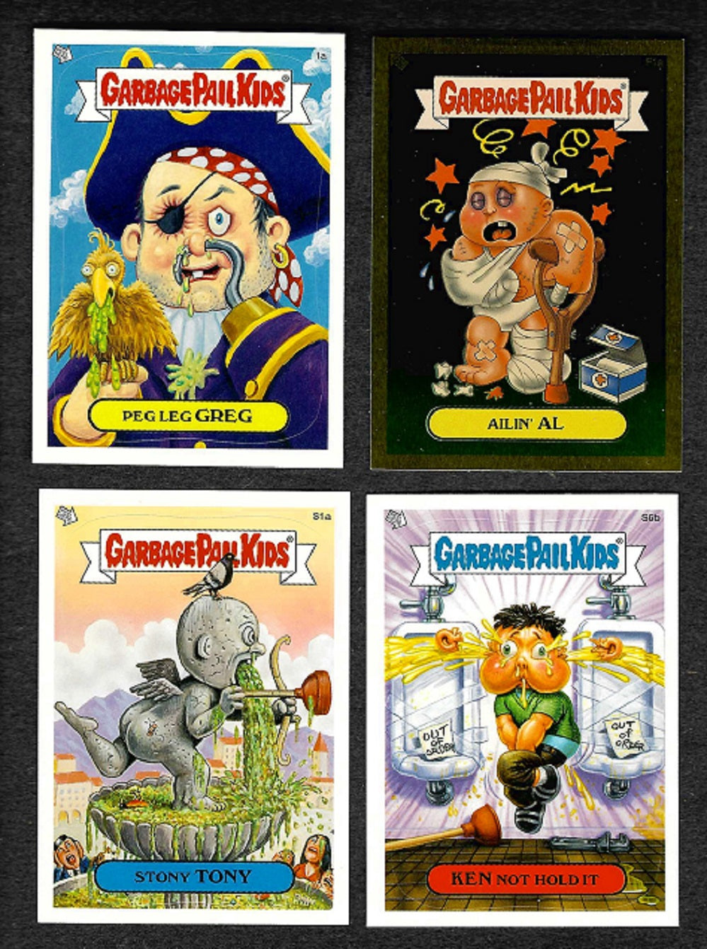 Gpk Baseball 2004 Topps Garbage Pail Kids All New Series 2 Complete Master Set ...