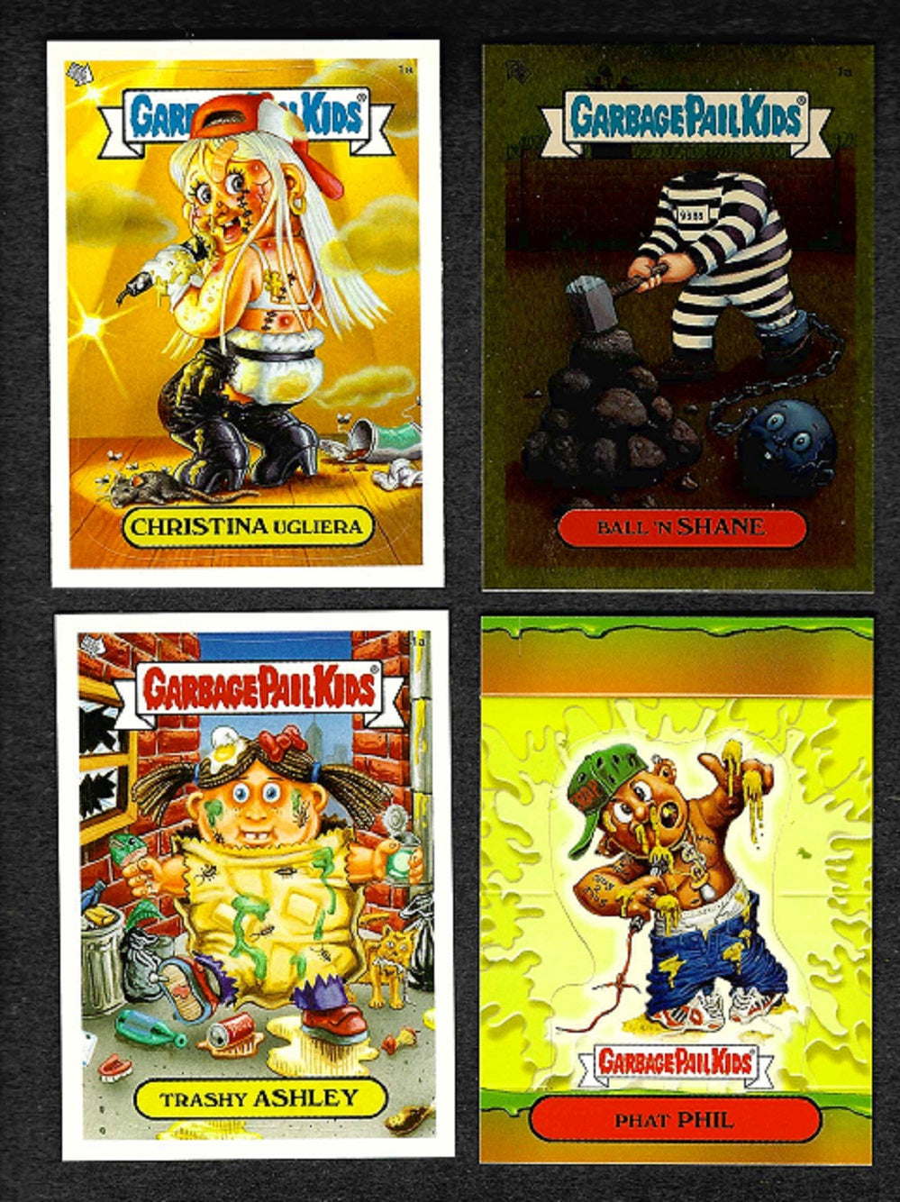 Gpk Baseball 2004 Topps Garbage Pail Kids All New Series 3 Complete Master Set ...
