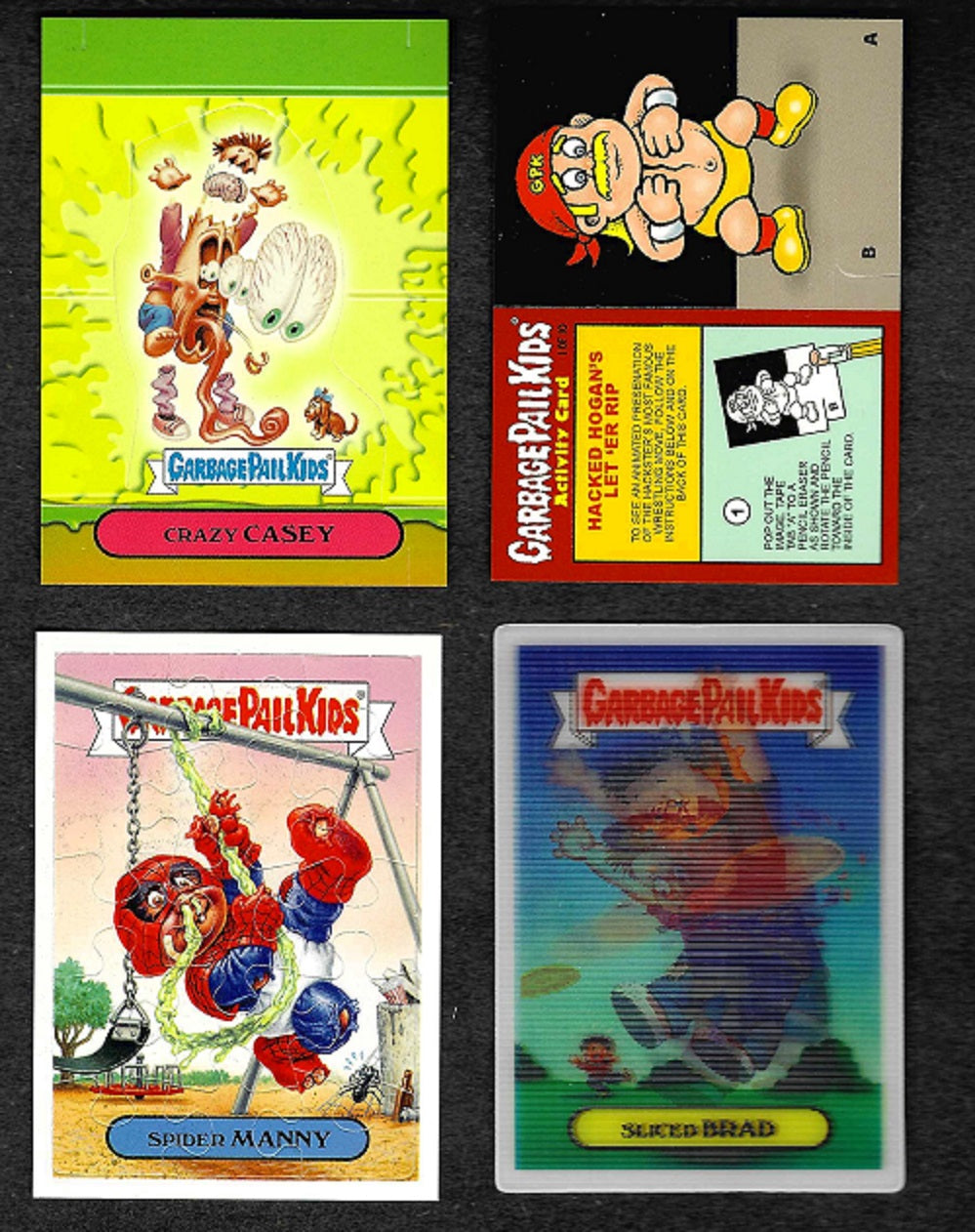 2008 Topps Garbage Pail Kids All New Series 7 Complete Master Set