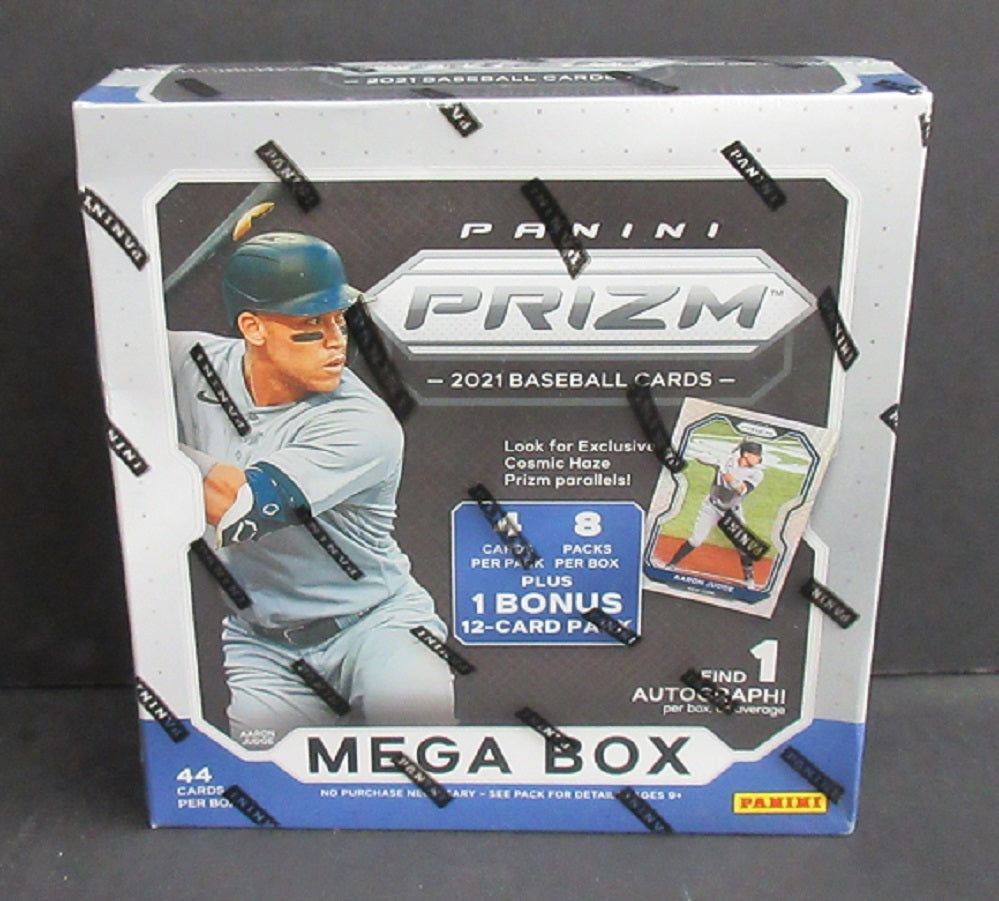 2021 Panini Prizm Baseball Mega Box (8/4 plus Bonus pack)