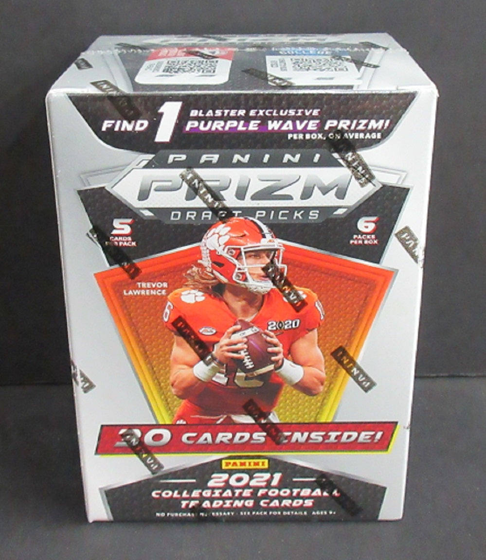 2021 Panini Prizm Draft Picks Football Blaster Box (6/5)