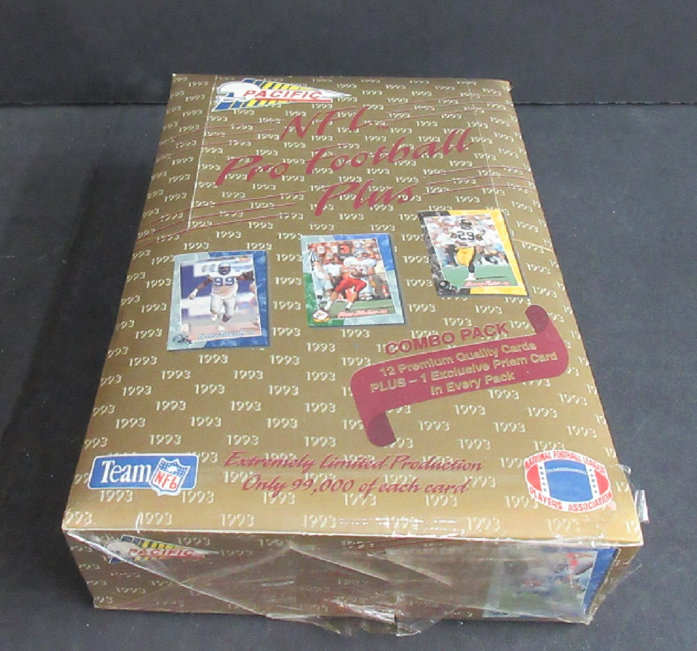 1993 Pacific NFL Pro Football Plus Box (Premium Gold Box)