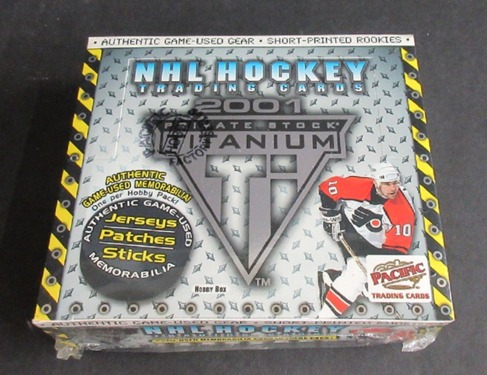 2000/01 Pacific Private Stock Titanium Hockey Box (Hobby)