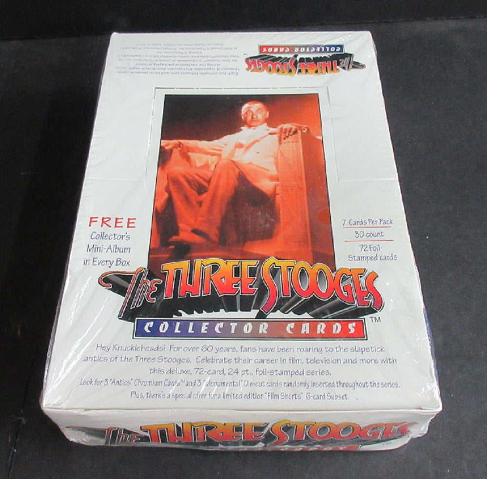 1997 DuoCards The Three Stooges Collector Cards Box