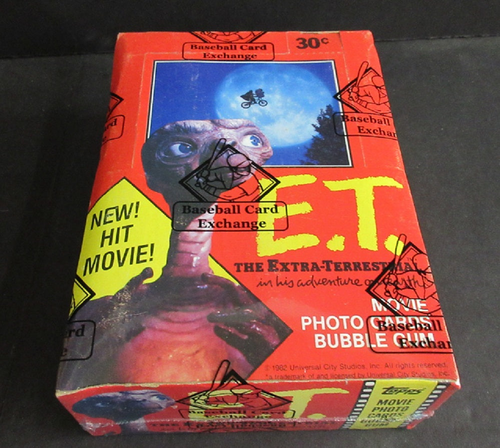 1982 Topps E.T. Unopened Wax Box (BBCE) (Non)