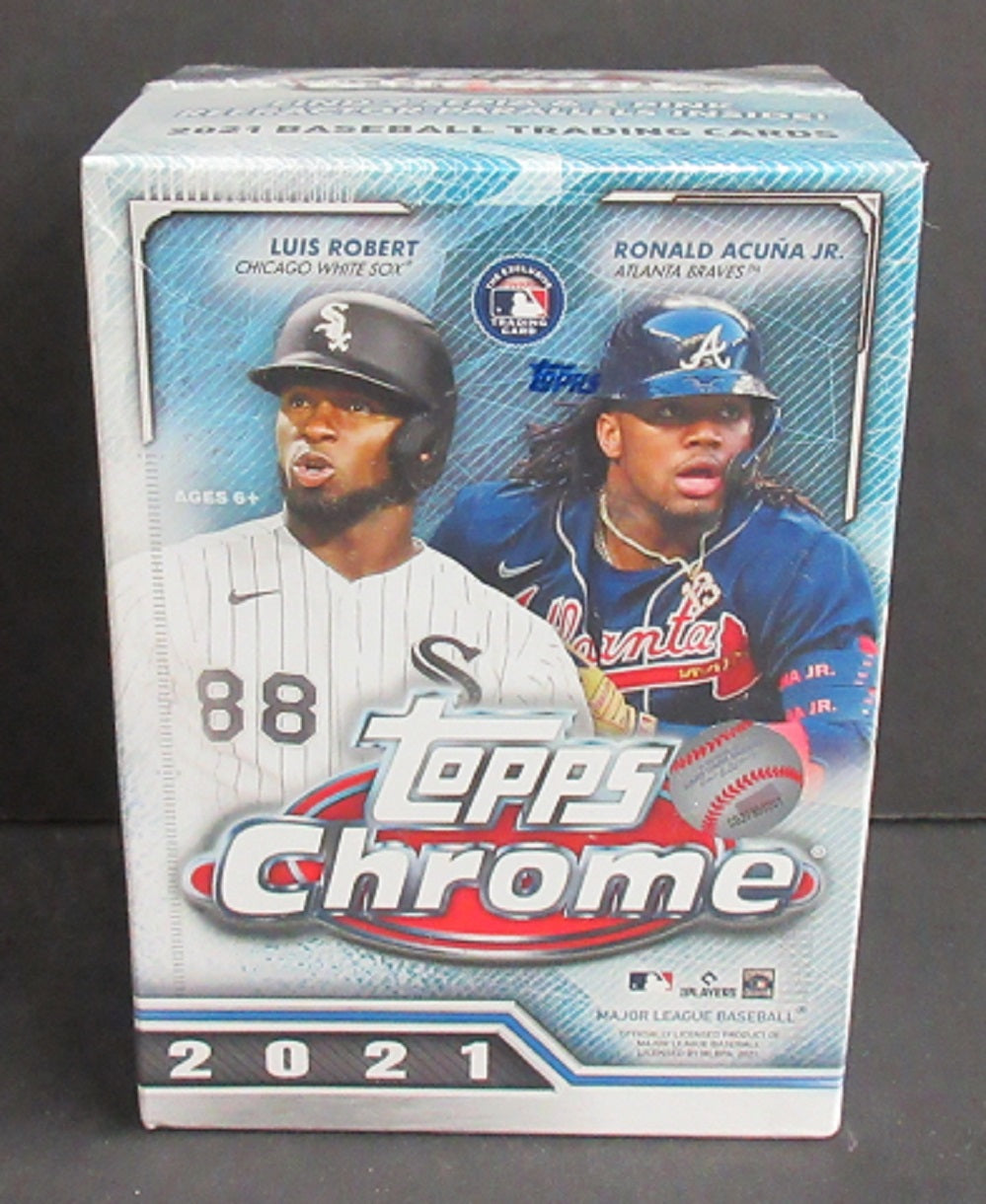 2021 Topps Chrome Baseball Blaster Box (8/4)