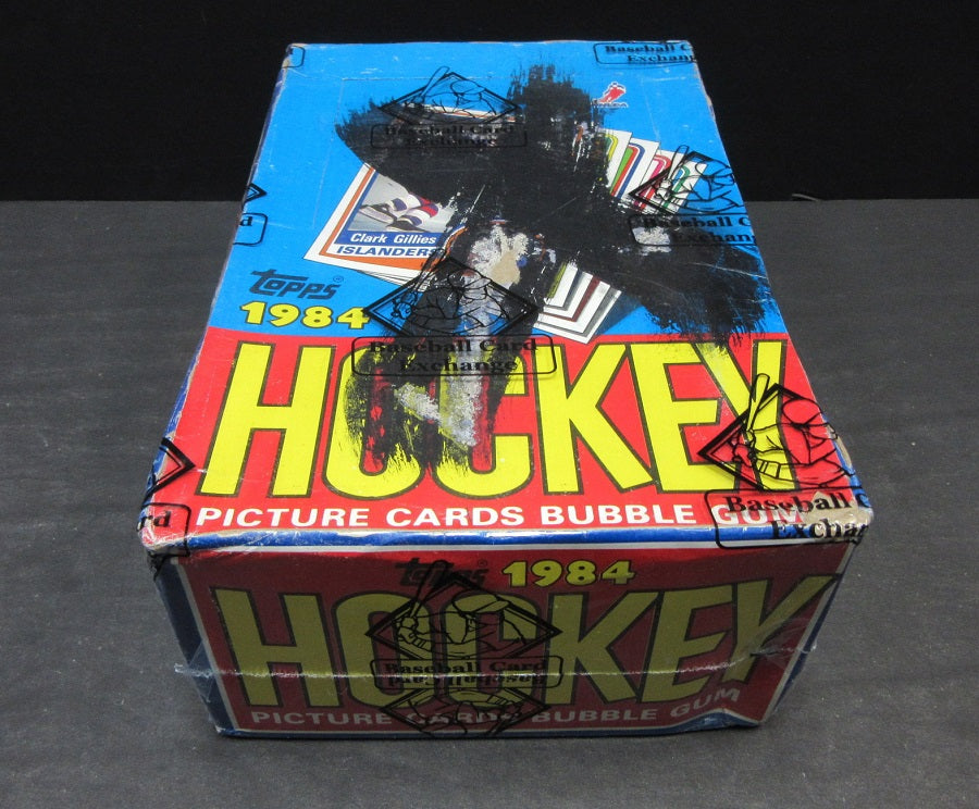 1984/85 Topps Hockey Unopened Box (BBCE) (X-Out)
