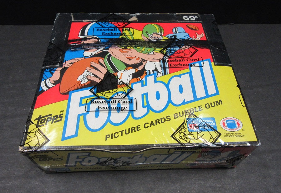 1987 Topps Football Unopened Cello Box (BBCE) (X-Out)