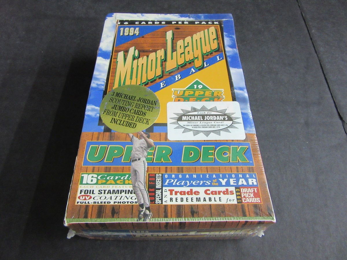 1994 Upper Deck Minor League Baseball Jumbo Box (36/16)