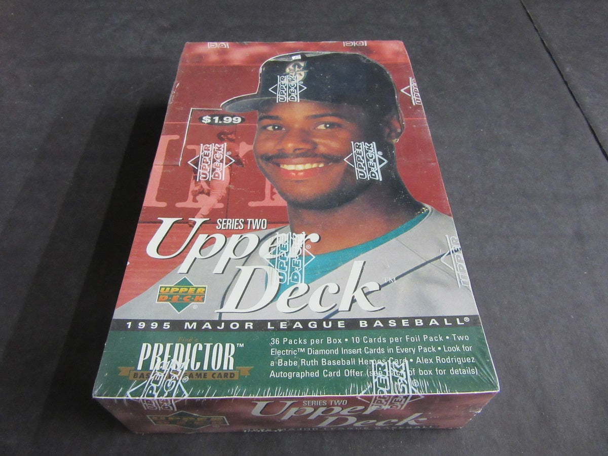 1995 Upper Deck Baseball Series 2 Box (Retail) (Priced)