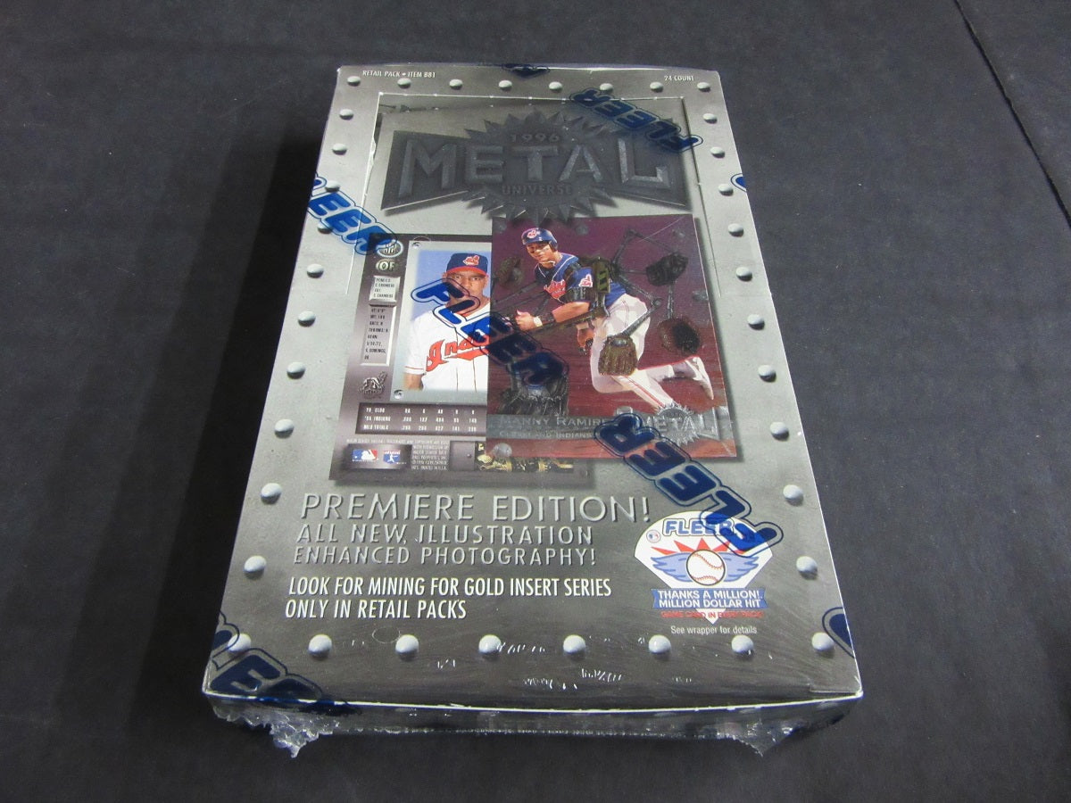 1996 Fleer Metal Universe Baseball Box (Retail)