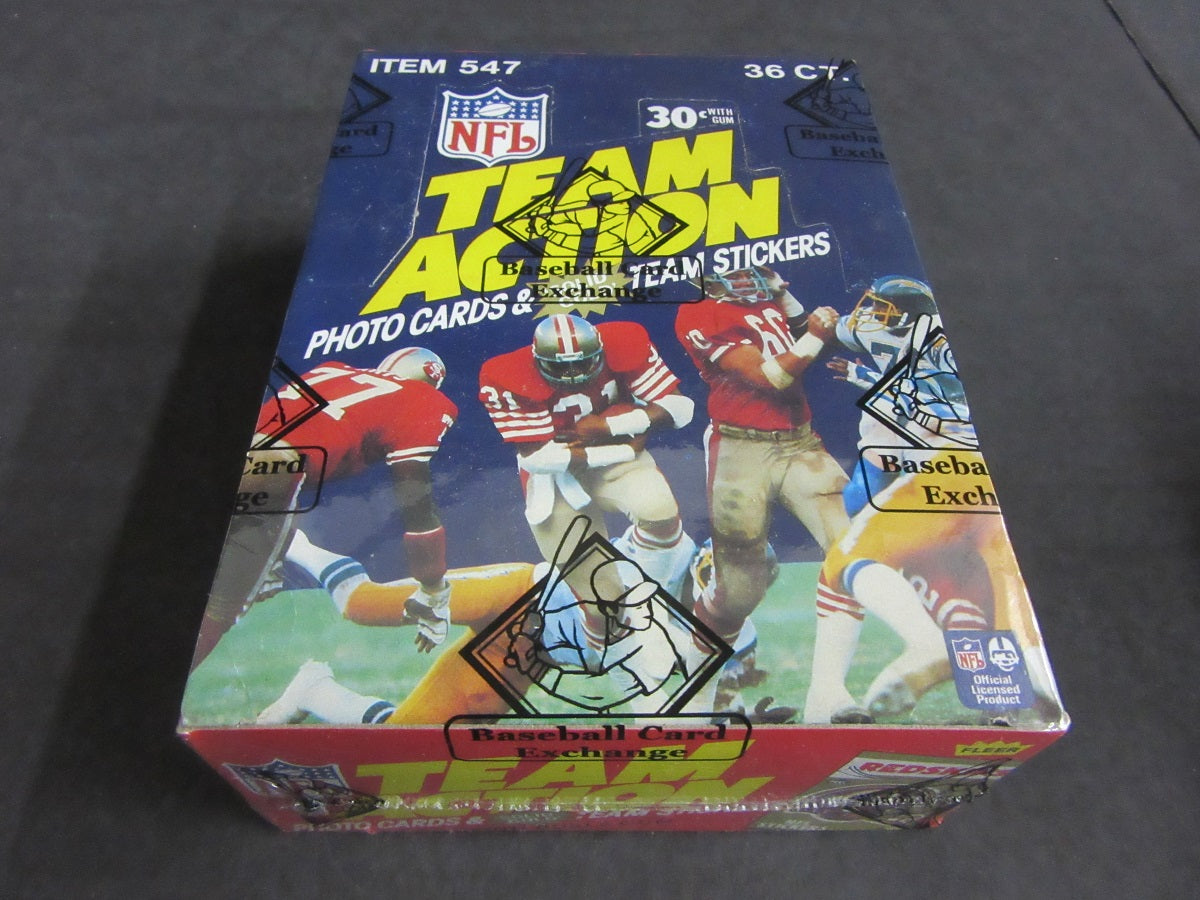 1983 Fleer Football Unopened Wax Box (FASC)