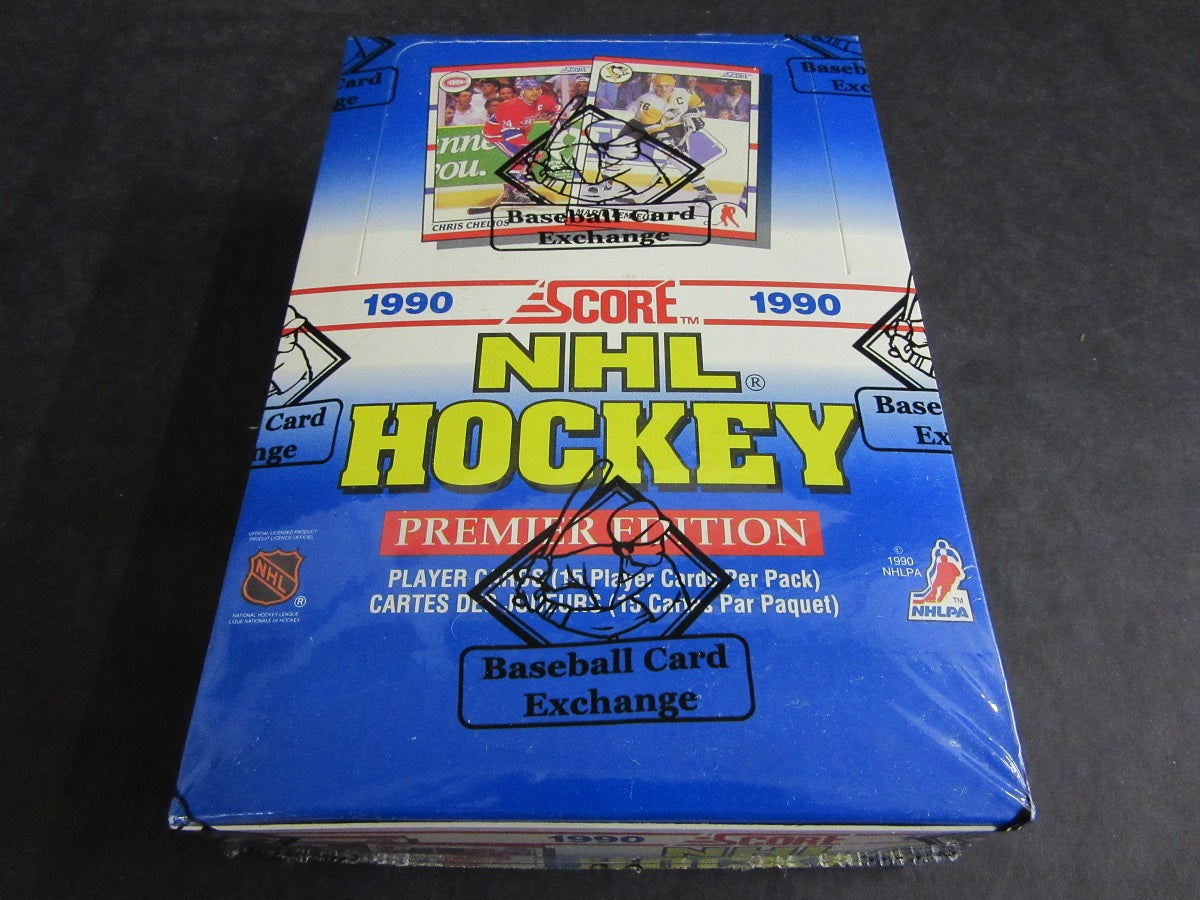 1990/91 Score Hockey Unopened Box (Canadian) (FASC)