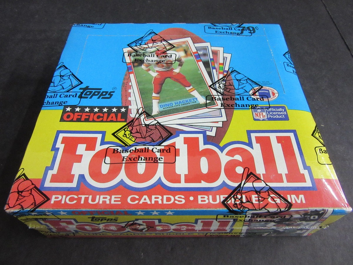 1989 Topps Football Unopened Cello Box (FASC)