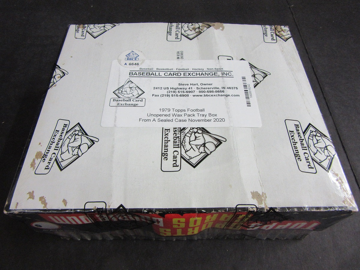 1979 Topps Football Unopened Wax Tray Box (FASC)