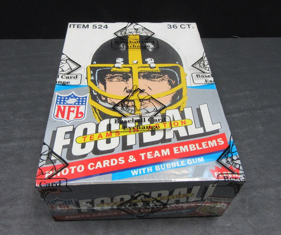 1984 Fleer Football Unopened Wax Box (BBCE)