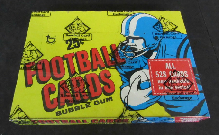 1976 Topps Football Unopened Cello Box