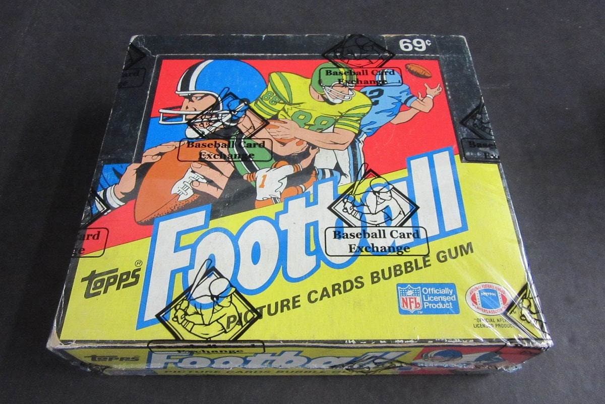 1987 Topps Football Unopened Cello Box (BBCE) (Non X-Out)