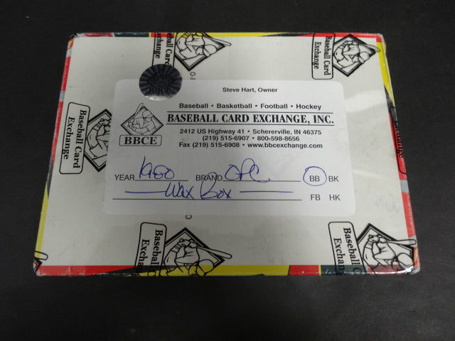 1980 OPC O-Pee-Chee Baseball Unopened Wax Box